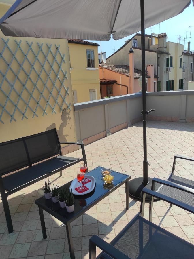 Casa Crispi Apartment คิออกเจีย ภายนอก รูปภาพ